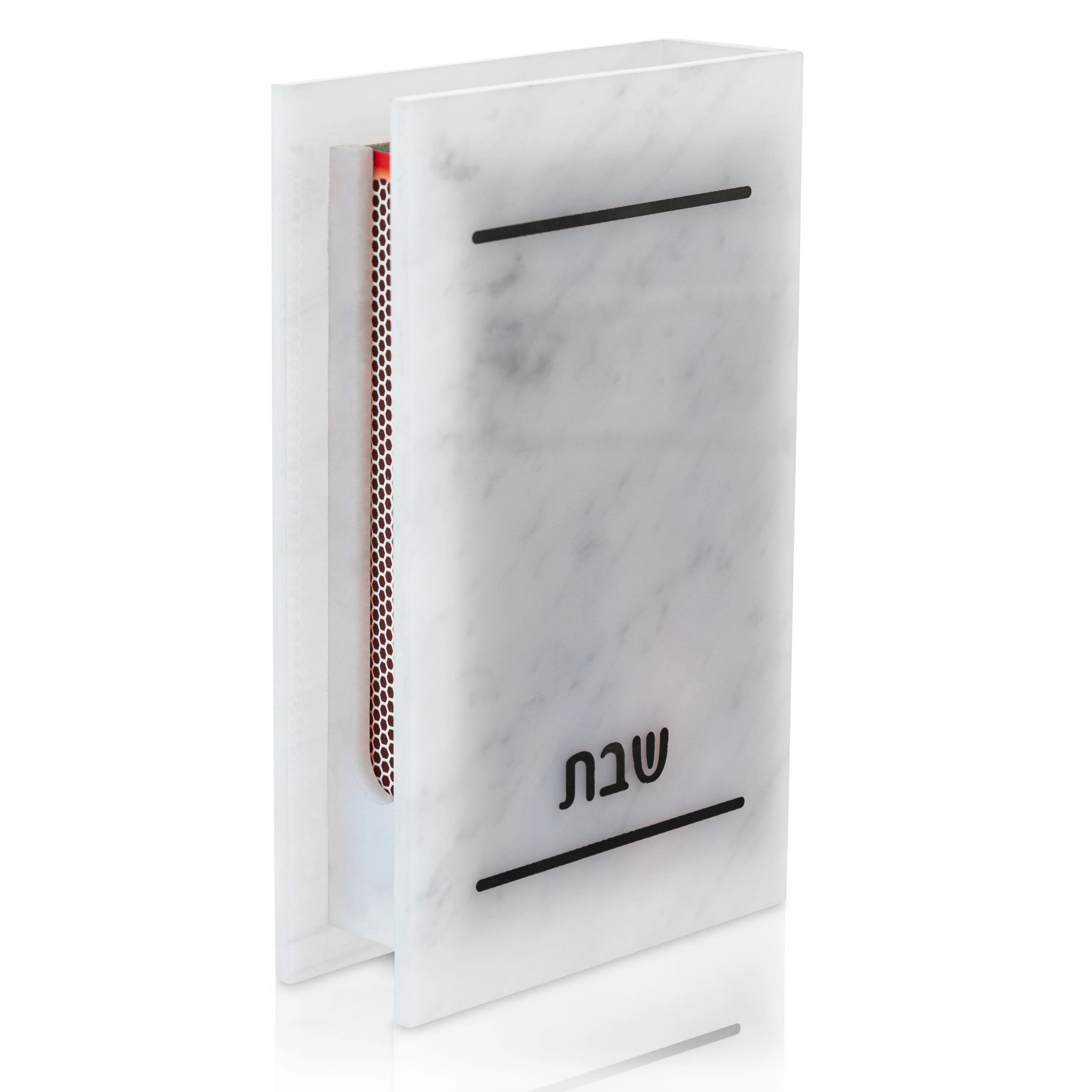 Individualus Lucite Shabbat degtukų dėžutės laikiklis