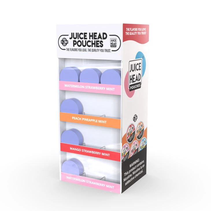 Nikotino maišelio ekranas