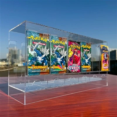 6 lizdo akrilo „Pokemon Booster Pack“ dozatorius